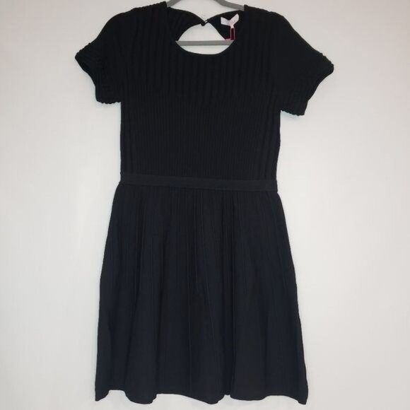 NWT Parker Hamilton Ribbed Knit Short Sleeve‎ Dress Size S - Picture 2 of 10